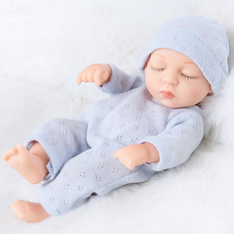 7 palců/18 cm nová realistická měkká panenka znovuzrození a mini spánek oblečení vánoční dárek halloween dárek 2025 - $24.99 –P9