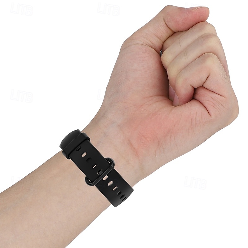 Pulseira de Smartwatch Compatível com Xiaomi Relógio redmi 2 Relógio Redmi 2 Lite Relógio inteligente Alça Ajustável Loop Solo Pulseira Esportiva Substituição Pulseira de 2025 por $11.99 –P6