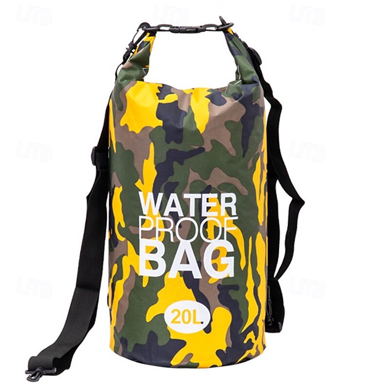 2/5/10/15/20/30 L Sac à dos Daypack Sac à  dos Rucksack Impression Pluie Etanche Design Anatomique Portable Durable Extérieur Randonnée Camping Militaire Nylon Jaune Bleu Roi Fuchsia de 2025 ? $12.49 –P10