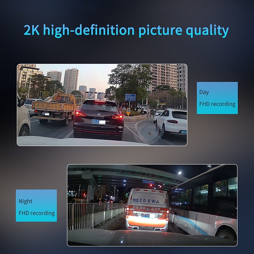 Dashcam Cameras Video Recorder Dual Lens Front and Rear Dash Cam for Cars Remote Intercom and Remote Playback 2025 - $223.49 –P3