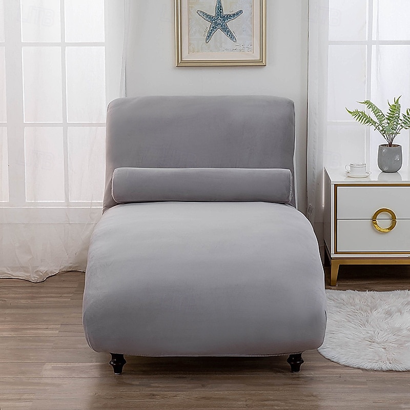 housse de chaise longue en velours housse de luxe pour salon housse de chaise longue d'intérieur extensible ultra douce lavable en machine de 2025 ? $39.99 –P5