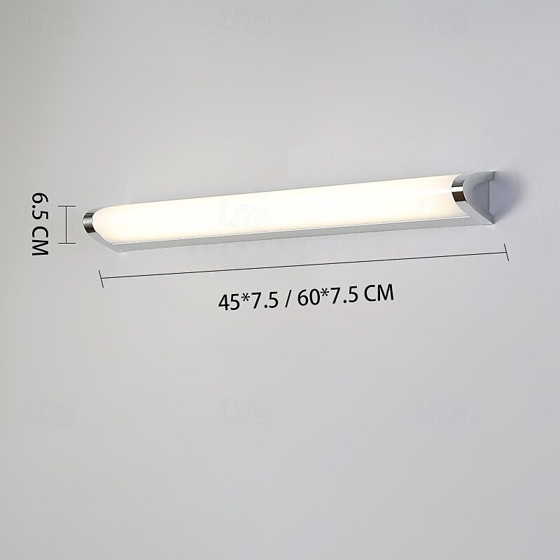 moderne luci frontali per specchi a led, moderne lampade per specchi da trucco, cornici per quadri, luci per armadietti a specchio per il bagno, 85-265 V del 2025 a $91.99 –P1