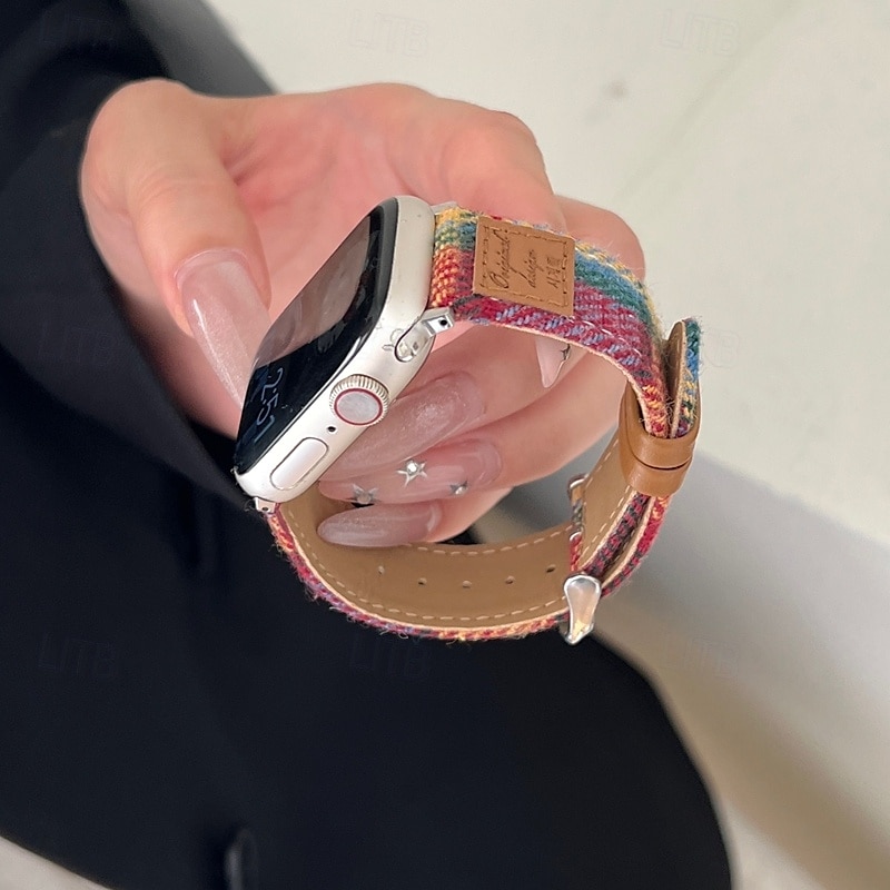 סולו לופ מותאם ל רצועת השעון של Apple Watch 38 מ"מ 40 מ"מ 41 מ"מ 42 מ"מ 44 מ"מ 45 מ"מ 49 מ"מ נשים מתכוונן דמוי עור רצועת שעון חלופית ל iwatch Ultra 2 Series 9 8 7 SE 6 5 4 3 2 1 2025 - $21.99 –P19
