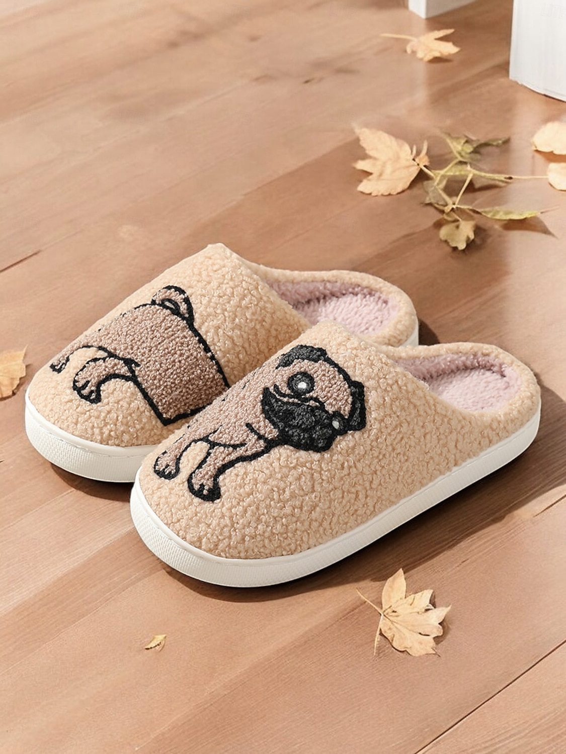pantofole da donna con ricamo a forma di bassotto – calde scarpe da interno foderate in pile per gli amanti dei cani del 2025 a $14.99 –P2