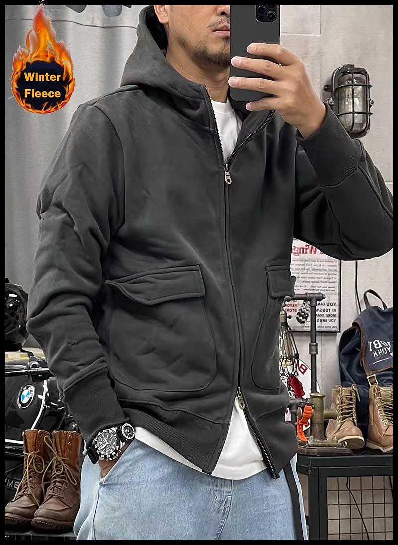 Per uomo Felpa con cappuccio Felpa con cappuccio tattica Nero Blu Cachi Grigio scuro Con cappuccio Liscio Sportivo Sport Abbigliamento di strada non-stampa Originale Essenziale Informale Inverno del 2025 a $36.99 –P1