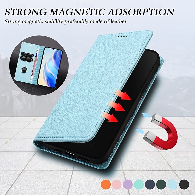 Phone Case For iPhone 16 Pro Max Plus iPhone 15 Pro Max Plus iPhone 14 13 12 11 Pro Max Plus Mini Flip Cover with Stand Holder Card Slot Shockproof Retro TPU PU Leather 2025 - $17.99 –P14