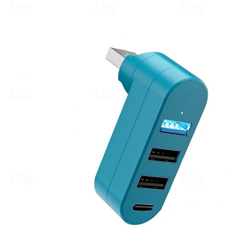 USB 3.0 концентратор 4 порта USB разветвитель удлинитель многопортовый адаптер с 3 USB портами и 1 USB C порт питания/данных для ноутбука 2025 - $17.99 –P10