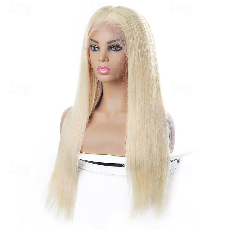 613#t parrucca frontale in pizzo capelli umani 13x4x1 lisci 150% densità per donne capelli umani del 2025 a $71.99 –P4