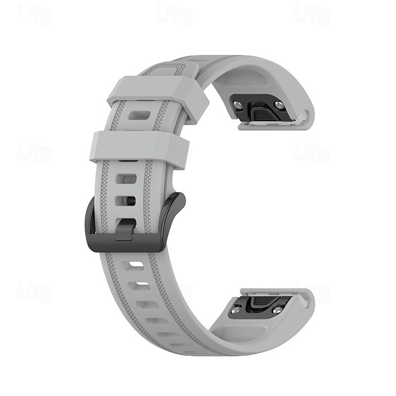 Óraszíj mert Garmin Fenix 8 43mm 7S Pro 6S 5S Plus Epix Pro 42mm Approach S70 42mm Instinct 2S Descent Mk2S D2 Delta S 20mm Szilikon Csere Szíj Állítható Sportszíj Karszalag 2025 - $13.99 -P8