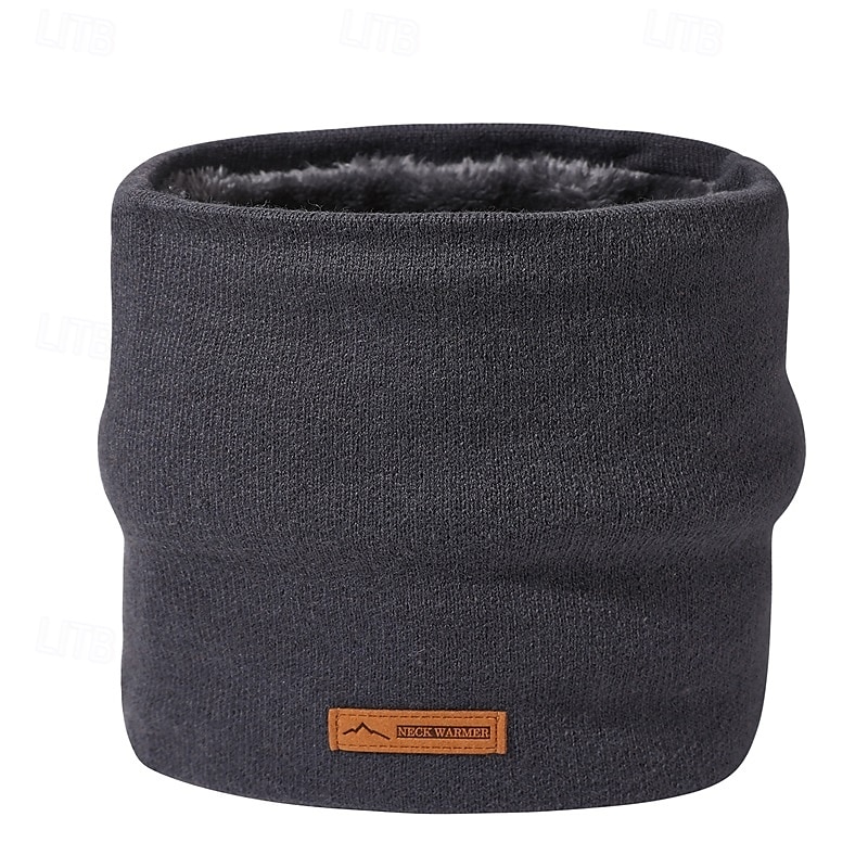 Polaina de cuello Tubo de cuello Bragas Portátil Resistente al Viento Suave Invierno Otoño Hombre Mujer Pesca Actividad 2025 - $10.49 –P5