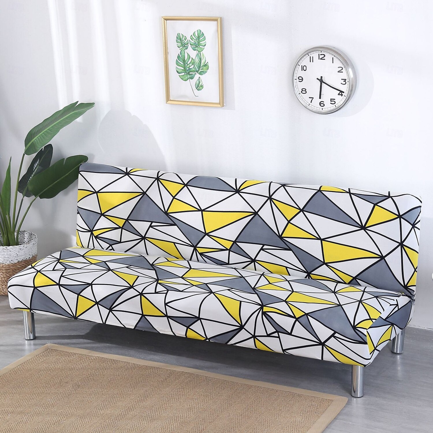 housse de canapé imprimée housse extensible et élégante idéale pour protéger et rafraîchir votre canapé ajoute une touche décorative à la décoration de votre salon de 2025 ? $25.99 –P25