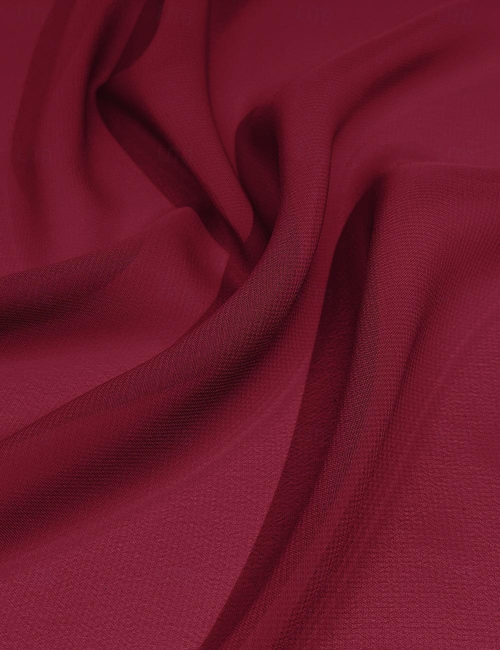 Abito a tubino  colonna per la madre della sposa elegante con scollatura bateau lunghezza a terra in chiffon elasticizzato maniche lunghe con balze di pizzo del 2025 a $165.99 –P4