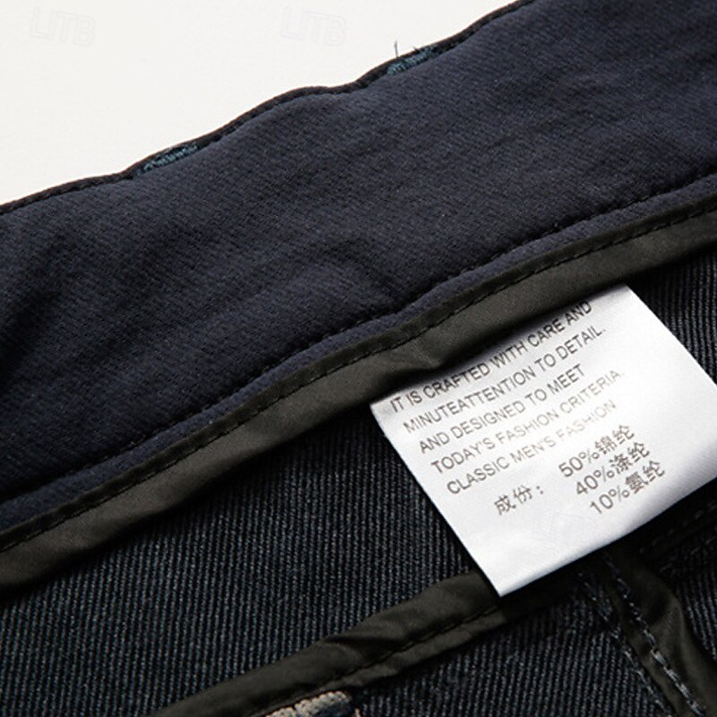 Hombre Pantalones al aire libre Pantalones para senderismo Pantalones tácticos Militar Al aire libre Ajuste regular Impermeable Transpirable Secado rápido Pantalones / Sobrepantalón Negro Azul Marino 2025 - $44.99 –P11
