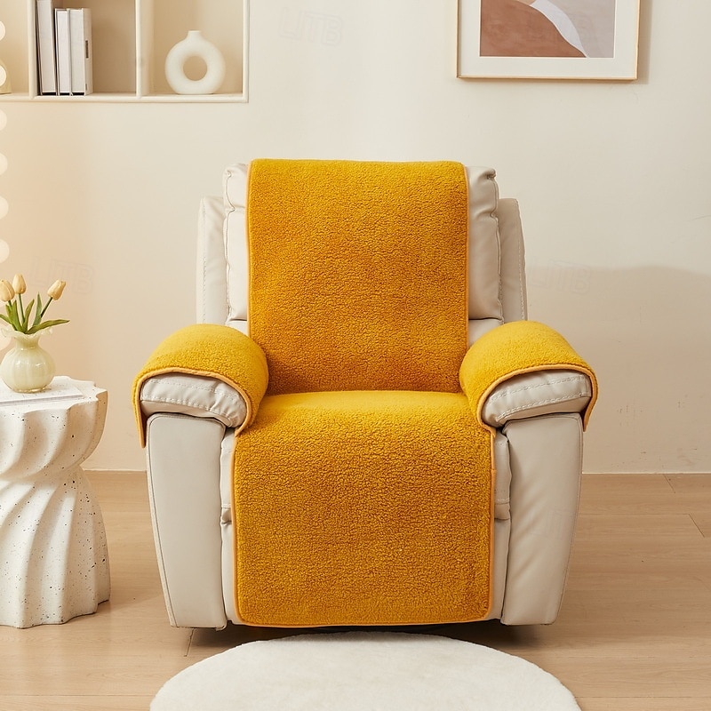 Housse de fauteuil inclinable en polaire, douce et confortable, parfaite pour protéger et rafraîchir votre fauteuil inclinable, ajoute confort et chaleur à votre salon ou à votre décoration de cinéma de 2025 ? $51.99 –P5