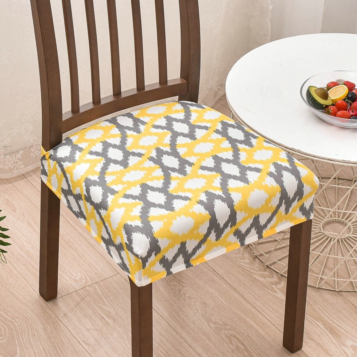 Set de huse pentru scaune elastice pentru scaune de sufragerie huse de scaune moi, detașabile, lavabile, pentru scaune de sufragerie, huse pentru scaune de sufragerie protector 2025 - $10.99 –P12