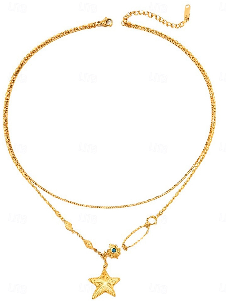 colier choker cromat colier geometric elegant de modă pentru femei pentru petrecerea de nuntă ziua îndrăgostiților 2025 - $11.49 –P3