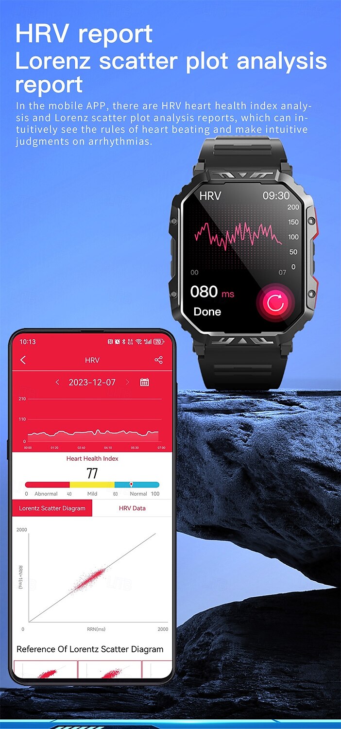F407 Smart Watch Men Bluetooth Call 2.1inch HD Large Screen Health Monitoring Sport Fitness Tracker Smartwatch 2025 - $62.99 –P7