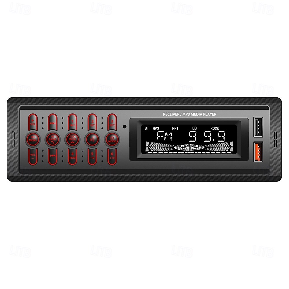 مشغل mp3 للسيارة مزود براديو FM لاسلكي 12 فولت ومشغل mp3 للسيارة مزود بتقنية البلوتوث 2025 - $71.99 –P1