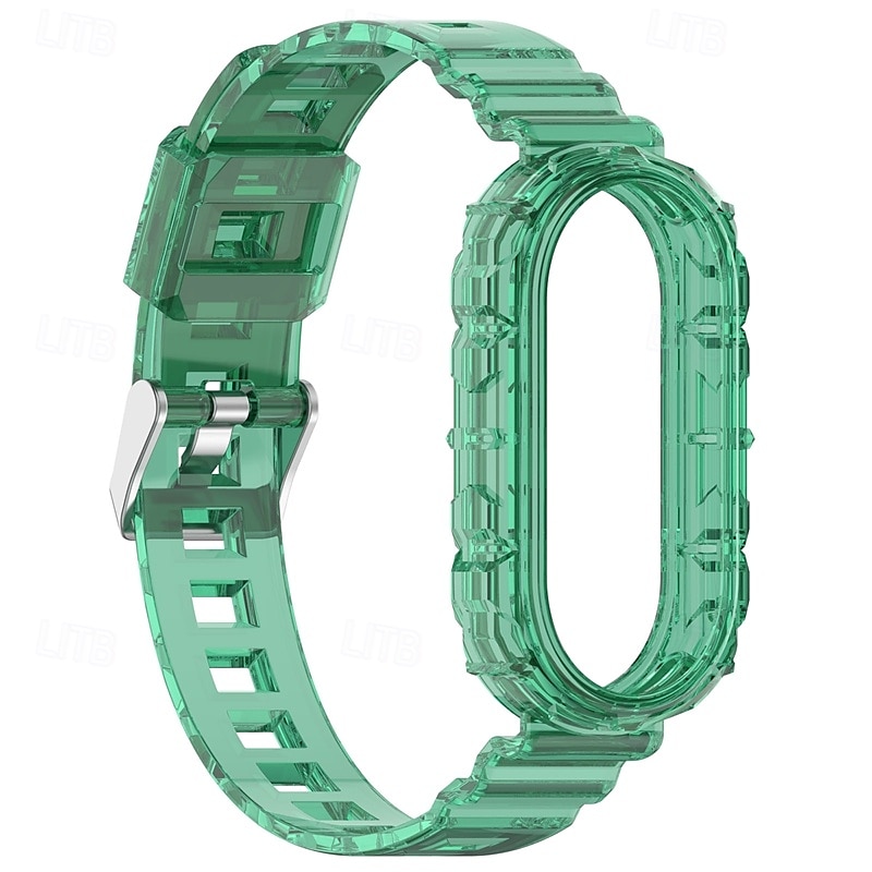 Älykäs ranneke Yhteensopiva Xiaomi Mi Band 8 Älykello Hihna Säädettävä Solo Loop Urheiluhihna Korvaus Ranneke 2025 - $12.99 –P16