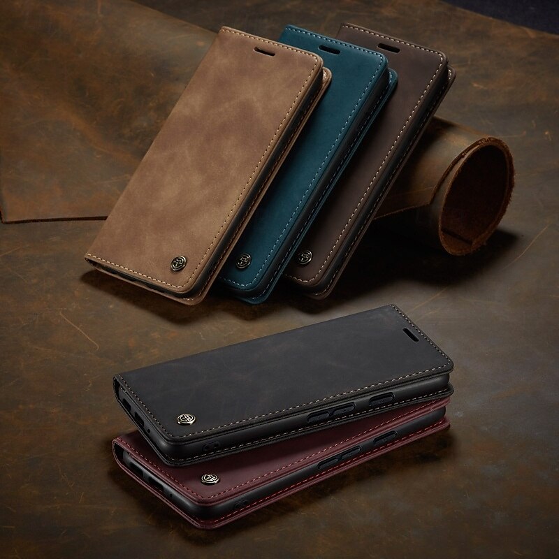 telefon Carcasă Pro Google Pixel 9 Pro Pixel 9 Pro XL Pixel 8 Pro Pixel 8 Pixel 9 Pixel 7 Pixel 7 Pro Pixel 6 Pixel 6 Pro Flip Cover se stojánkem Magnetické Slot pro kartu Retro TPU PU kůže 2025 - $17.99 –P1