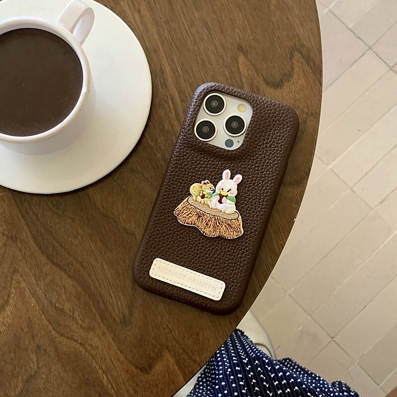телефон Кейс для Назначение iPhone 16 Про Макс Плюс Айфон 15 Про Макс Плюс iPhone 14 13 12 Pro Max Plus iPhone 14 Pro Max iPhone 13 12 Pro Max Кейс на заднюю панель Защита от удара Ретро ТПУ Кожа PU 2025 - $17.99 –P3