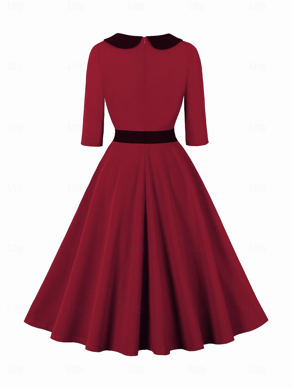 Retro Vintage 1950er Vintage-Kleid Kleid A-Linie Damen Karneval Neujahr Maskerade Alltagstauglich Junggesellinnenabschiedsparty Erwachsene Kleid 2025 - $37.99 –P6