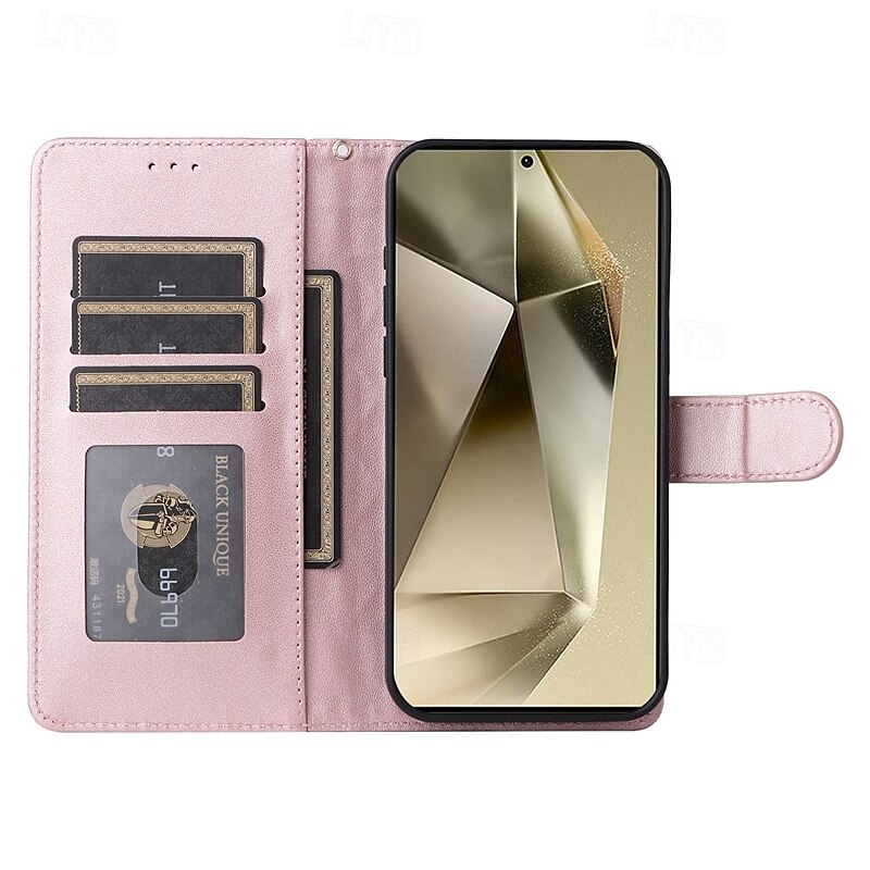 telefono Custodia Per S24 S24 Ultra Plus S24 FE S23 S22 S21 S20 Ultra Plus FE A55 A35 A25 A15 5G A54 A34 A14 A72 A52 A32 A22 A12 A53 A33 A23 A13 A51 S25 Ultra Copertina ribaltabile Con supporto con del 2025 a $15.99 –P11