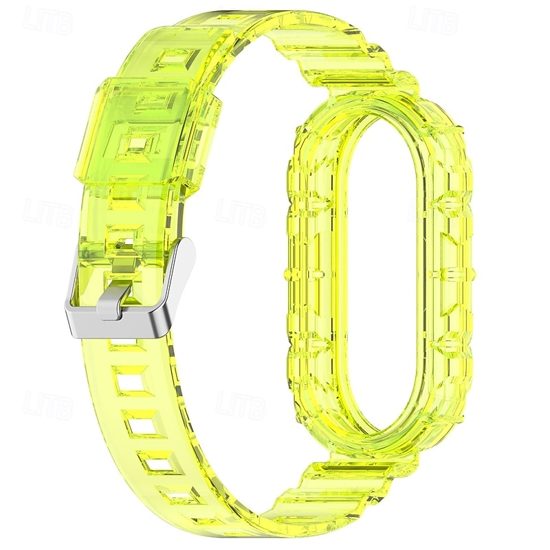 Älykäs ranneke Yhteensopiva Xiaomi Mi Band 8 Älykello Hihna Säädettävä Solo Loop Urheiluhihna Korvaus Ranneke 2025 - $12.99 –P13
