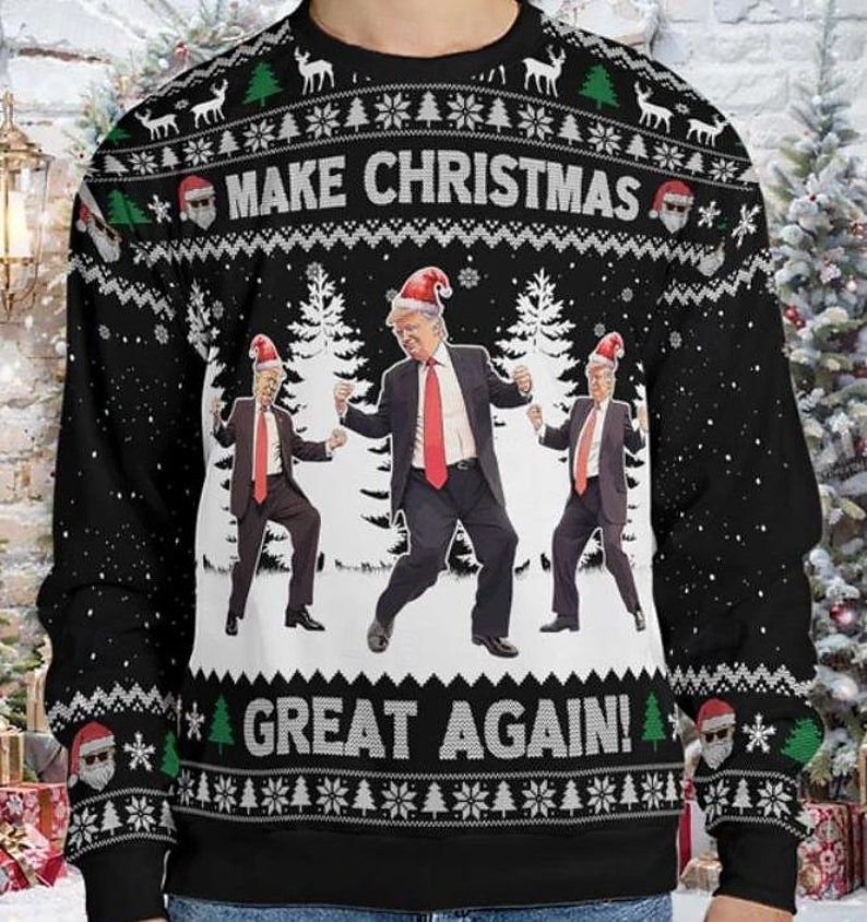 Mikulás Adu Pullover Vicces karácsonyi pulóver 3D Karácsony Vicces Kompatibilitás Páros Férfi Női Felnőttek Karácsony Farsang 3D nyomtatás Parti Fesztivál 2025 - $26.99 –P1