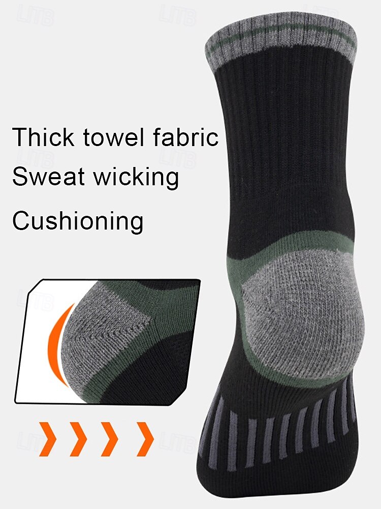 Men's Thermal Hiking Socks with Cushioning – Breathable and Moisture-Wicking for Outdoor Winter Adventures 2025 - $11.99 –P7