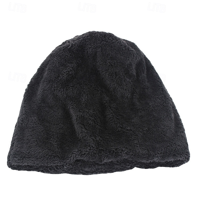 Herren Beanie Mütze Grau Baumwolle Reise Skullies & Beanies Outdoor Urlaub Glatt Windundurchlässig Warm 2025 - $8.99 –P2