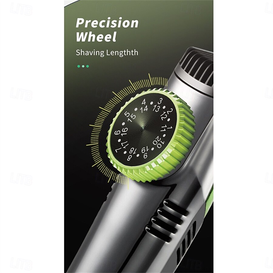 Vacuum Beard Shaver USB Rechargeable Vacuum Shaver Hair Clipper Washable Barber Hair Clipper Gifts for Men 2025 - $44.99 –P2