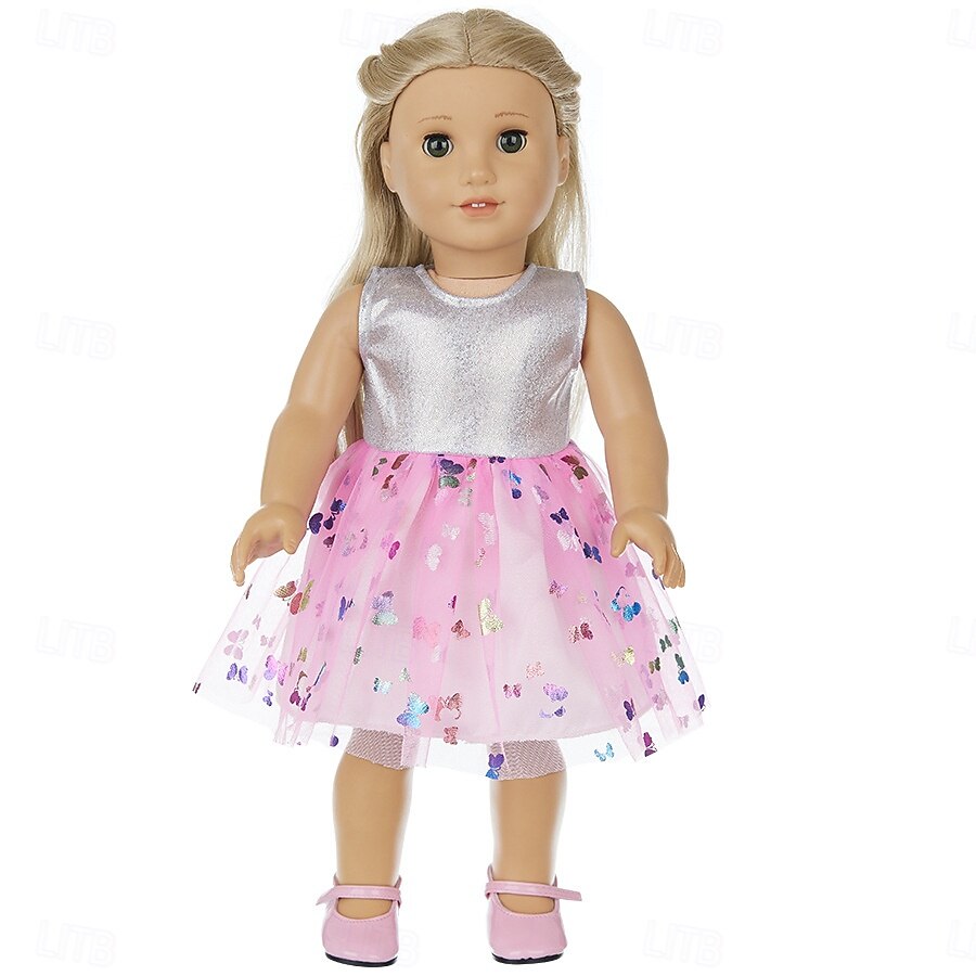 2 pcs American Doll Clothes Gift for 18 inch Doll Clothes and Accessories Including Coat and Dress(WITHOUT DOLL) Christmas Gift 2026 - $18.99 –P9