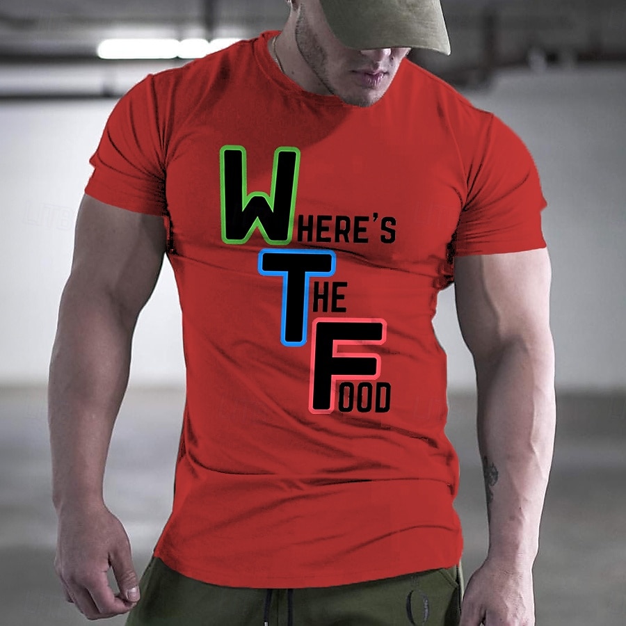 Men's Rude Offensive Funny Slang T shirt Short Sleeve T shirt 3D Print Crew Neck Shirt Fashion Daily Street Daily Lake Blue White Red Summer Spring Clothing Apparel S M L XL XXL XXXL 2025 - $17.99 –P5