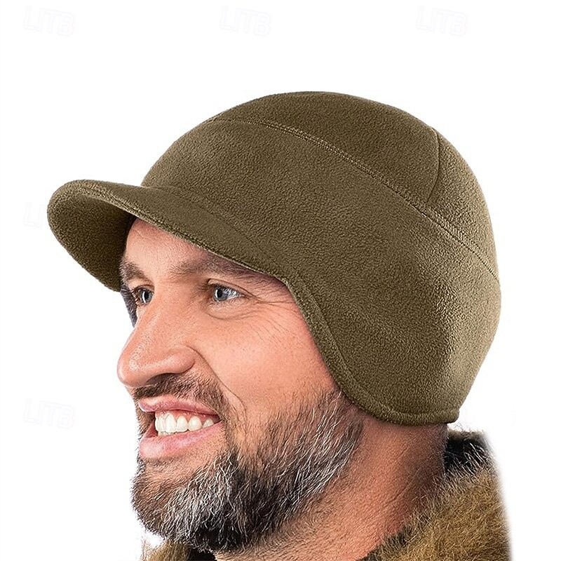 Casquette de randonnée Cagoule Chaleur Thermique Coupe-vent Confortable Hiver Automne Homme Pêche Activité de 2026 ? $11.49 –P8