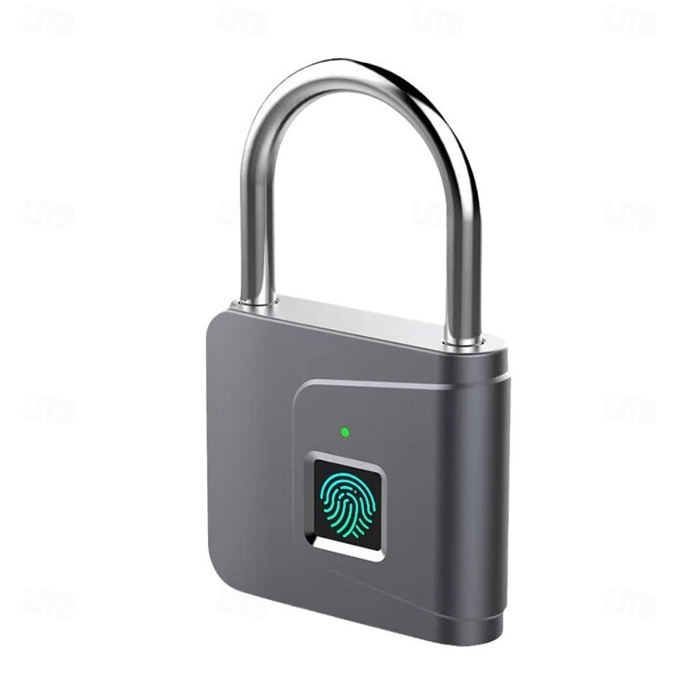 дверной замок безопасности умный замок без ключа usb перезаряжаемый отпечаток пальца для спортивной школы шкафчик сплав цинка металл 2025 - $23.99 –P7
