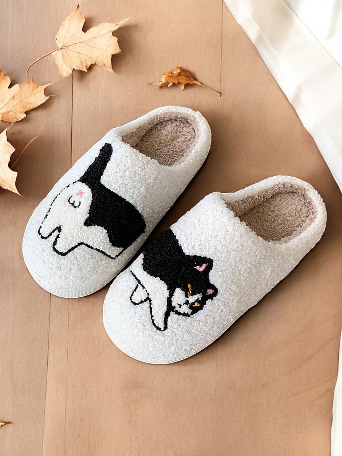 pantofole da donna con ricamo a forma di bassotto – calde scarpe da interno foderate in pile per gli amanti dei cani del 2025 a $14.99 –P4