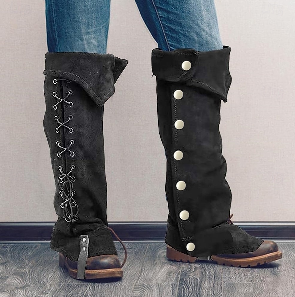 Retro Vintage Medieval Século XVII Traje Cosplay Polainas Capas para botas Feira Ren Pirata Guerreiro Cavalheiro Homens Mulheres Unisexo Pirata Fantasia Dia Das Bruxas Carnaval Baile de Máscaras de 2025 por $27.99 –P8
