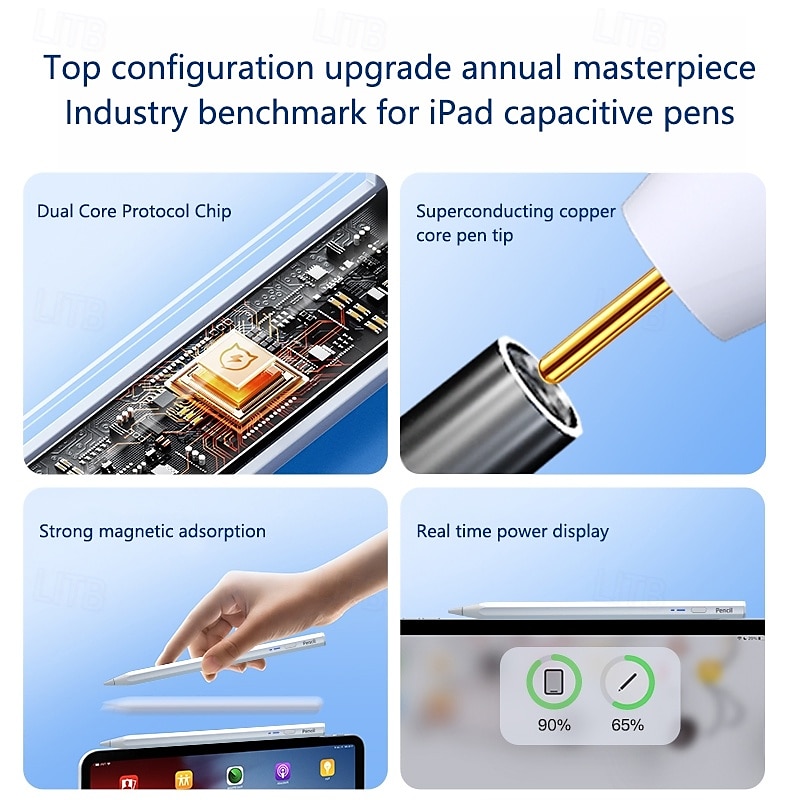 BP-18BL Universal Stylus Pens for Touch Screens Fine Point Active Smart Digital Pencil Compatible For iPad and Most Tablet 2025 - $28.99 –P2