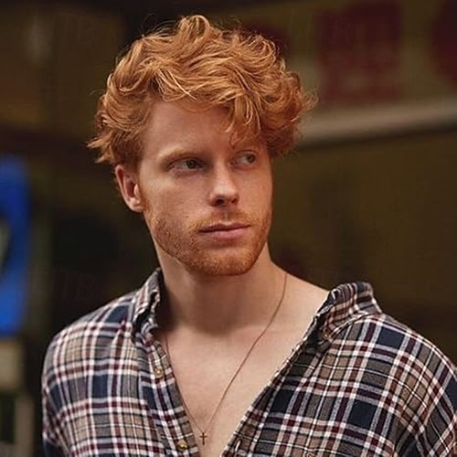 2025年 メンズウィッグ ショート カーリーウィッグ 合成アフロ ハロウィンコスチューム コスプレウィッグ 男性用ウィッグキャップ付き  コレクション – $18.99 –P2