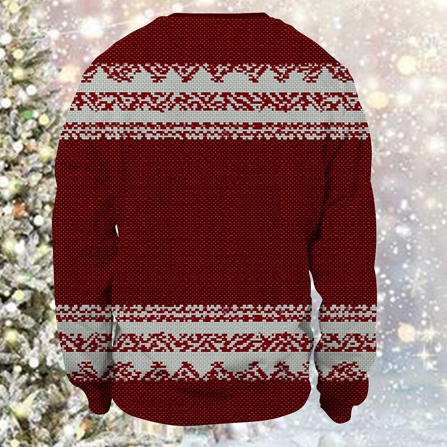 Ježíšek Paní Klausová Pullover Vtipná vánoční mikina 3D Vánoce Legrační Pro Pro páry Pánské Dámské Dospělé Vánoce Karneval 3D tisk Párty Festival 2025 - $29.99 –P11