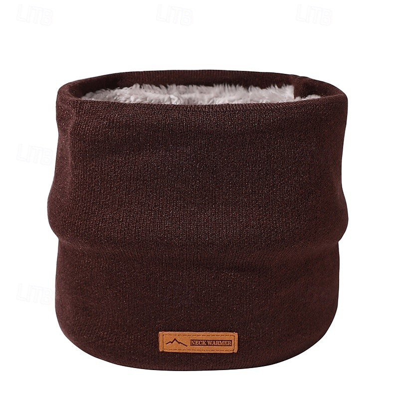 Polaina de cuello Tubo de cuello Bragas Portátil Resistente al Viento Suave Invierno Otoño Hombre Mujer Pesca Actividad 2025 - $10.49 –P13