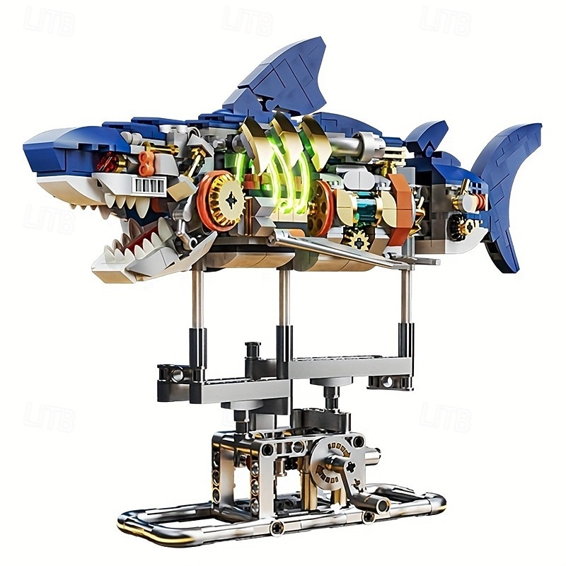 אבני בניין דגם בעלי חיים 687 pcs תואם מעטפת פלסטיק לגו יצירתי צעצועים לחץ לחץ דם אינטראקציה בין הורים לילד לילד צעצועים מתנות 2025 - $59.99 –P1