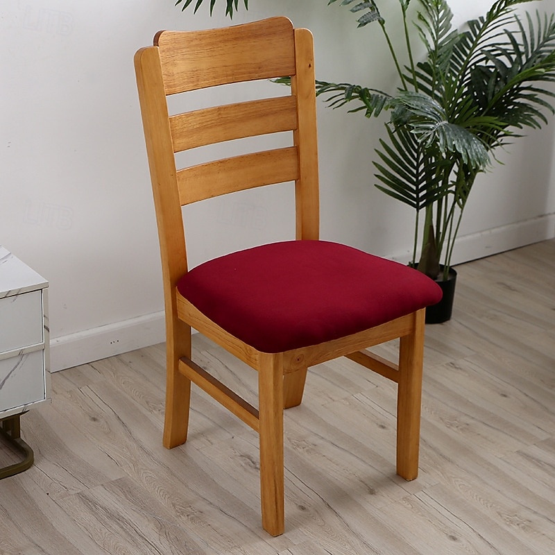 Housse de siège de chaise extensible et durable, idéale pour protéger et rafraîchir les sièges de chaise, ajoute confort et style aux chaises de salle à manger, de bureau ou de salon de 2025 ? $10.99 –P16