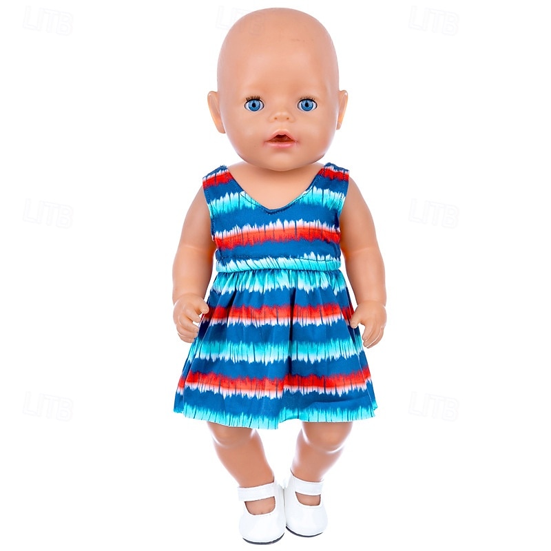 2025年 18 インチの人形の服とアクセサリーは、18 インチの女の子の人形に適合します (人形なし) コレクション – $16.99 –P11