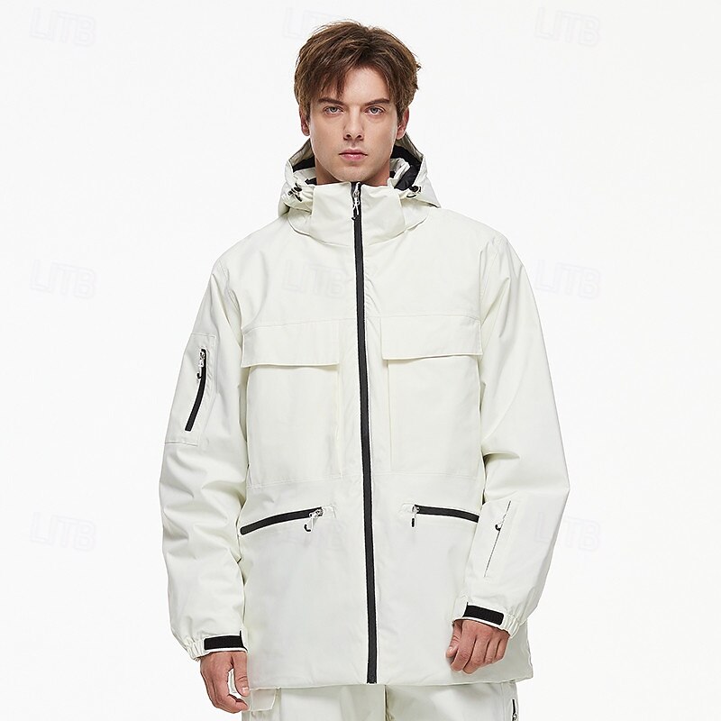 Męskie Damskie Kurtka narciarska Na wolnym powietrzu Zima Keep Warm Wodoodporny Odporność na wiatr Oddychający Top na Kemping i turystyka Snowboard Sporty zimowe 2025 - $189.99 -P5