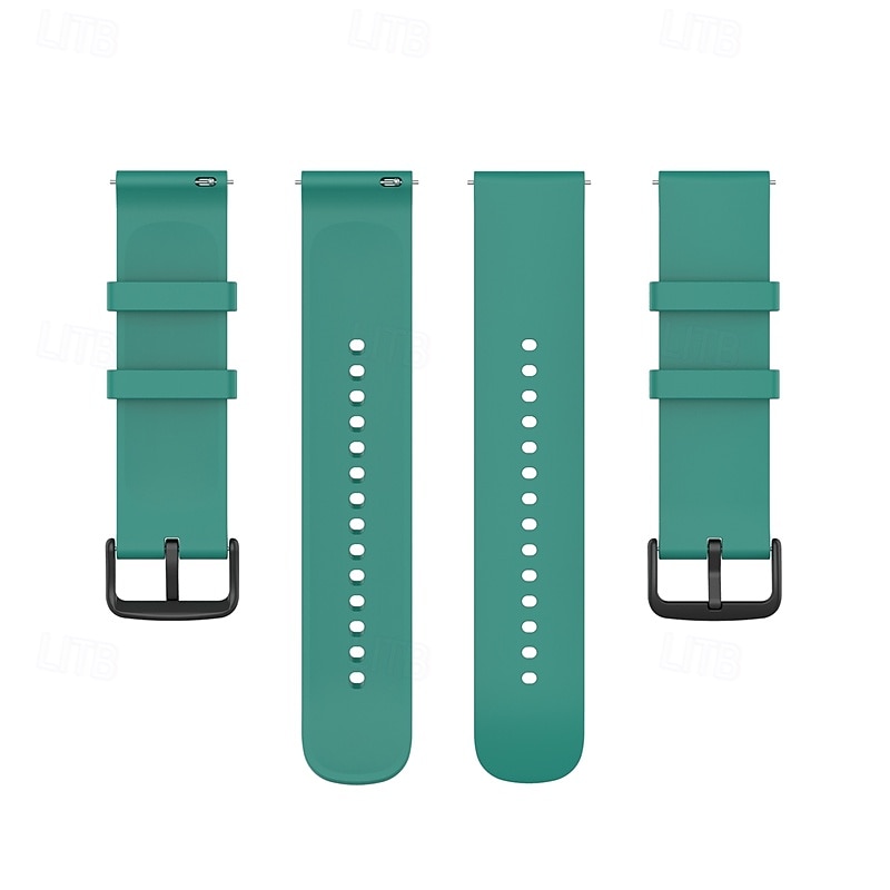 حزام الساعة الذكية متوافق مع Amazfit هوامي أمازفيت ستراتوس 2 أمازفيت بيس ستراتس أمازفيت Amazfit GTR 47mm Amazfit GTR 2e ساعة ذكية حزام قابل للتعديل حلقة فردية عصابة الرياضة إستبدال معصمه 2025 - $11.99 –P17