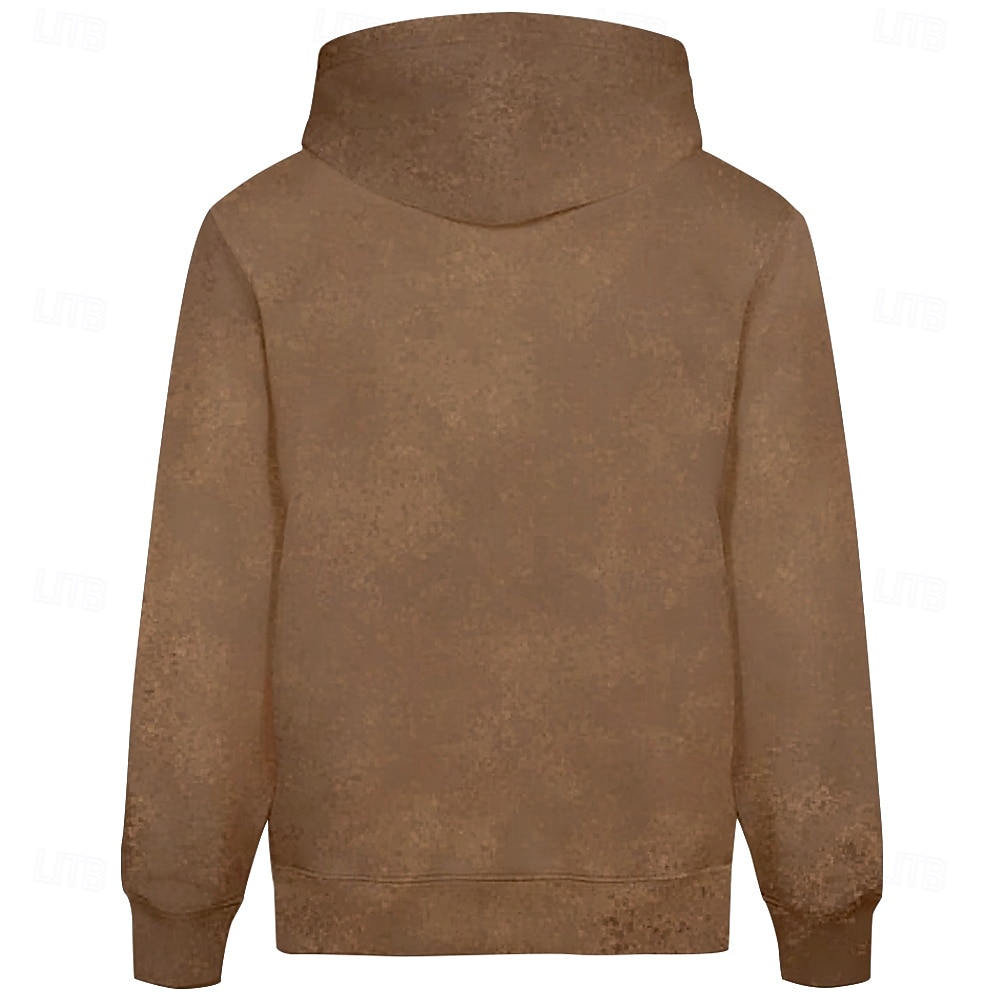 Per uomo Lupo Felpe Felpa con cappuccio Felpa con cappuccio Con cappuccio Di tendenza Stampa 3D Da mare Per uscire Abbigliamento di strada Marrone Cerniera A cordoncino Autunno Inverno progettista del 2025 a $29.99 –P2