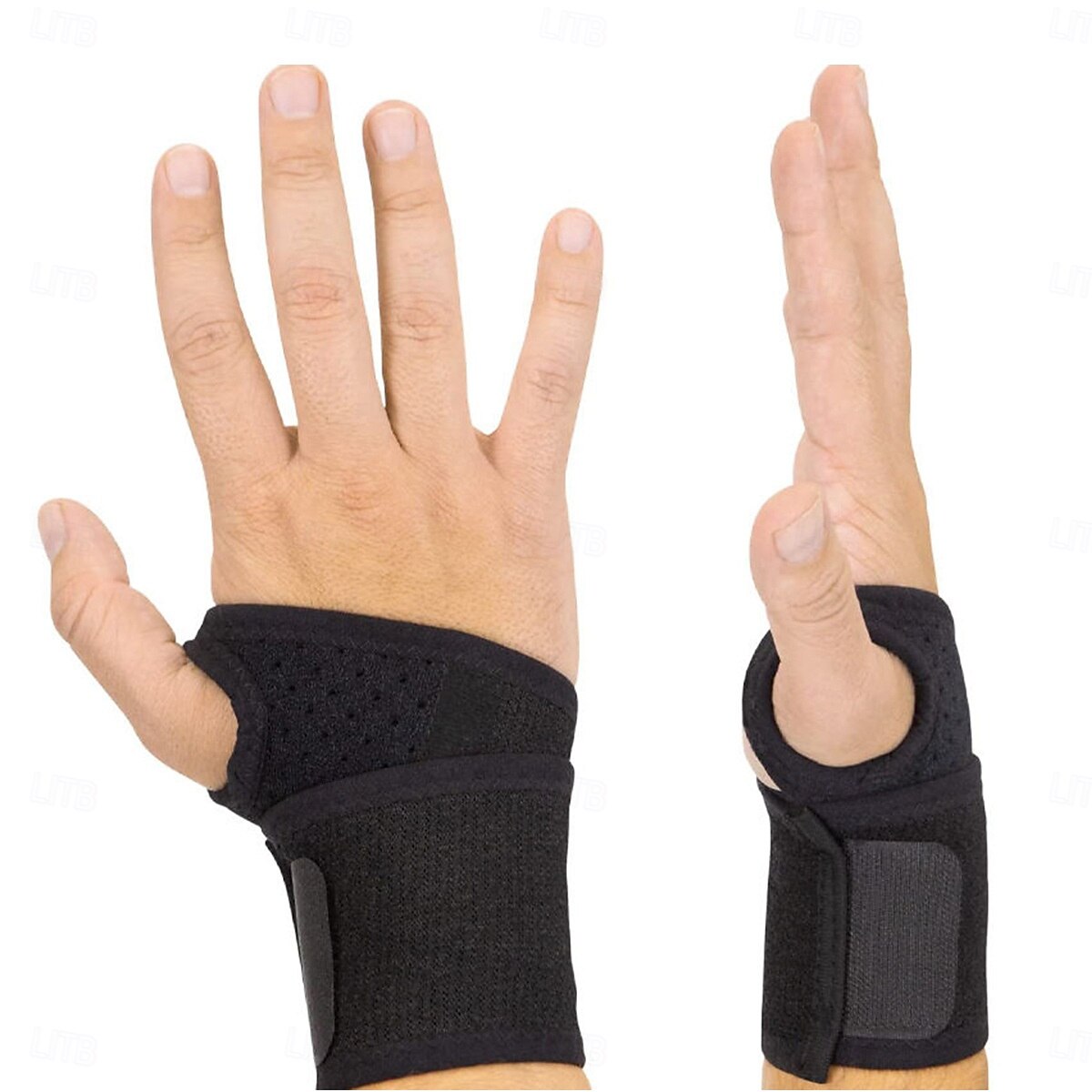 Vive Wrist Wrap Braces (1 Pack) - Tendonitis Support for Carpal Tunnel Arthritis - Sprained Pain Protection Sleeve - Weightlifting Calisthenics Compression Stabilizer for Women, Men - Adjustable 2025 - $12.49 –P2