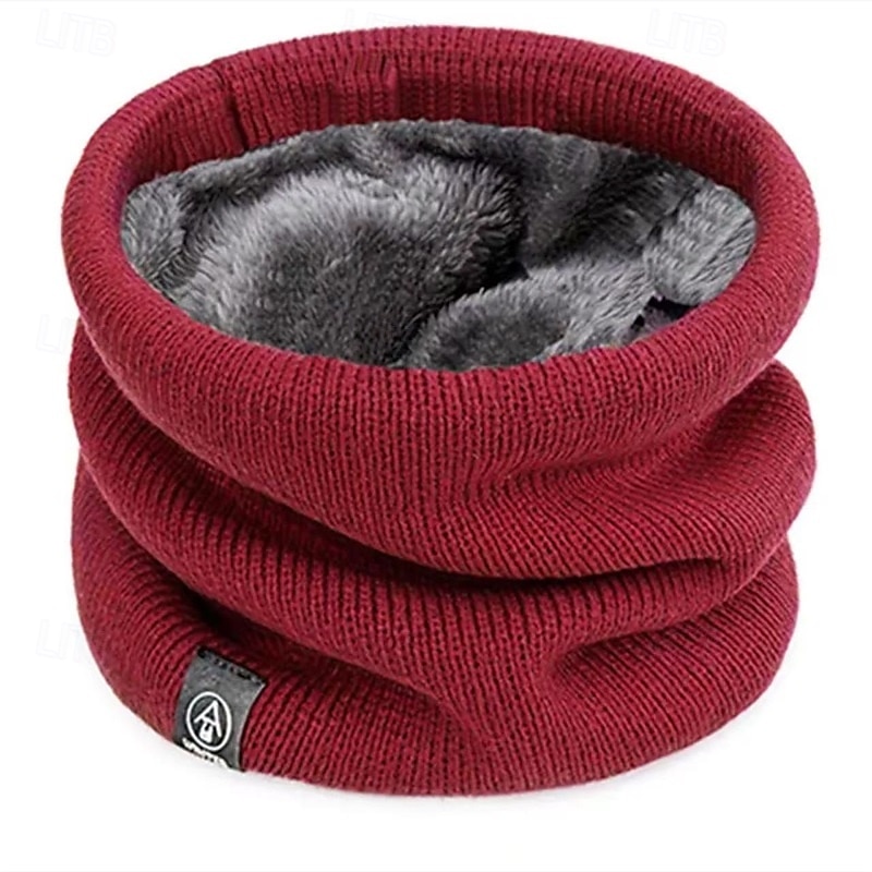 Polaina de cuello Tubo de cuello Bragas Portátil Resistente al Viento Suave Invierno Otoño Hombre Mujer Pesca Actividad 2025 - $7.49 –P4